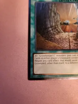 Yugioh Necrovalley AP04-EN003 (Ultimate Rare) Lightly Played - Image 2