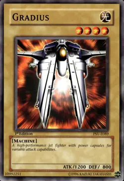 Gradius - 1st Edition PSV-E089 - LP - YuGiOh - Image 1
