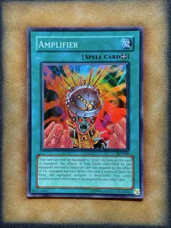 Yugioh Amplifier AST-040 Super Rare LP - Image 1