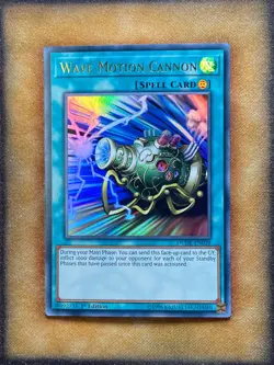 Yugioh Wave-Motion Cannon DUDE-EN039 Ultra Rare 1st Ed LP - Image 1