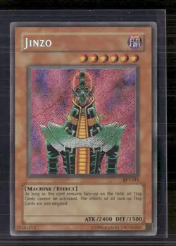 Yu-Gi-Oh! Jinzo 2003 Collectors Tin Secret Rare • BPT-011 Unlimited - Image 1
