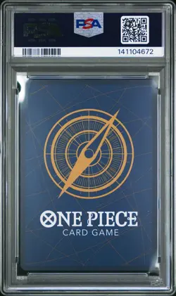 ONE PIECE JAPANESE CARRYING ON HIS WILL OP13-066 SILVERS RAYLEIGH ALT ART PSA 10 - Image 2