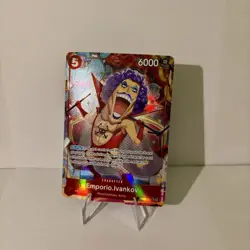 One Piece Emporio Ivankov Card Alt PRB-01 Full Art OP06-003 English The Best TCG - Image 1