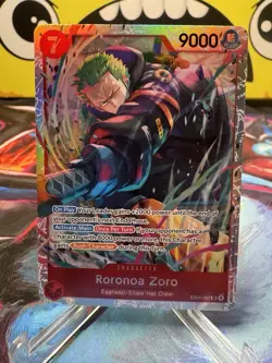 Roronoa Zoro EB04-007 SR - One Piece TCG Adventure on Kami's Island Foil English - Image 1