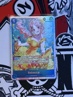 One Piece Rebecca OP15-053 SR - Adventure on Kami's Island English - Image 1