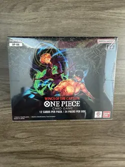 Bandai One Piece Wings of the Captain OP-06 Booster Box English SEALED - Image 1