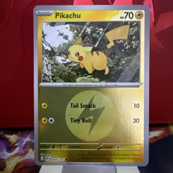 Pikachu 055/217 Reverse Holo Ascended Heroes Lightning Energy Symbol Pattern - Image 1