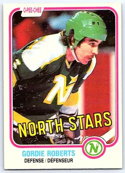 1981-82 O-Pee-Chee Gordie Roberts Minnesota North Stars #167 - Image 1