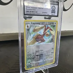 1-of-1 CGC World Record Slab – Lopunny Reverse Holo Silver Tempest 145/195 – WR - Image 4
