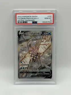 Origin Forme Palkia V PSA 10 - 167/189 - Alt Art - Astral Radiance - Pokemon - Image 1