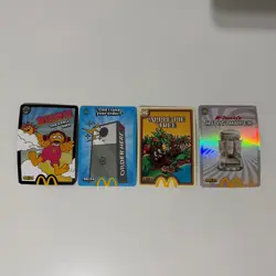 McDonalds trading Cards - MULTIMIXER Legendary UNUSED CODE 08/24 Set Of 4 - Image 1