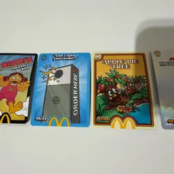McDonalds trading Cards - MULTIMIXER Legendary UNUSED CODE 08/24 Set Of 4 - Image 3