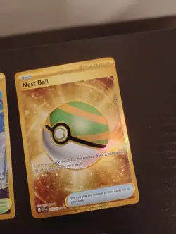 Lot Of 5 Pokemon Gold Trainer Cards Varying Sets All Nm To Mint - Image 4