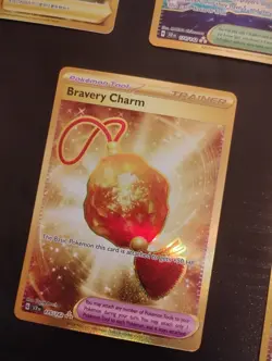 Lot Of 5 Pokemon Gold Trainer Cards Varying Sets All Nm To Mint - Image 5