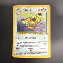Pokemon Pidgeot 8/64 Jungle Holo Rare Unlimited Card English Pokemon TCG - Image 1