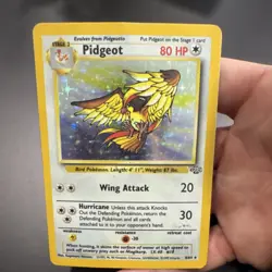 Pokemon Pidgeot 8/64 Jungle Holo Rare Unlimited Card English Pokemon TCG - Image 3
