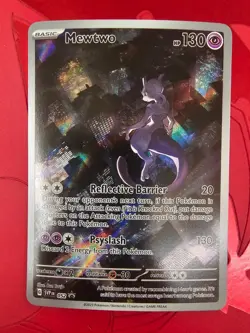 Pokemon Card TCG - Mewtwo SVP 052 Promo Scarlet & Violet 151 Near Mint - Image 1