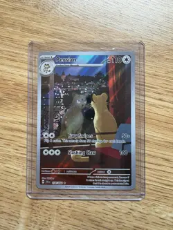 Pokemon TCG Persian Shrouded Fable Holo Illustration Card 078/064 NM - Image 1