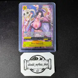 Boa Hancock OP14-112 Alt Art SR One Piece Card Game FRENCH NM PSA Ready - Image 1