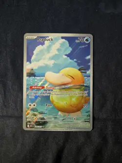 Pokemon TCG Psyduck Ascended Heroes Illustration Rare 226/217 Near Mint Card - Image 1