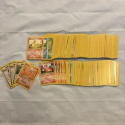 285 Base Set Pokemon Cards Rare Uncommon Common WOTC - Image 1