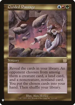 MTG Guided Passage ** The List ** English (NM) - Image 1