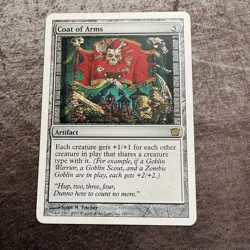 Coat of Arms - 9th Ninth Edition - MTG Magic the Gathering - LP - Image 1