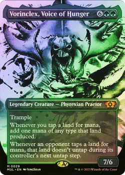 MTG FOIL Vorinclex, Voice of Hunger Showcase - Multiverse Legends #029 - Image 1