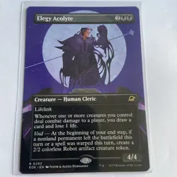 MTG Edge of Eternities - Elegy Acolyte(Borderless) - Rare 0293 NM - Image 1