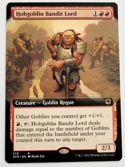 MTG Hobgoblin Bandit Lord (Extended Art) - 379 - NM - Image 1