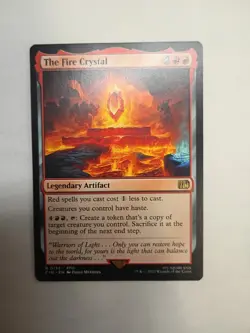 MTG - The Fire Crystal - Final Fantasy - NM x1 - Image 1