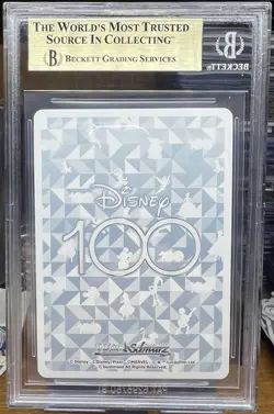 Pluto Cracked Ice Japanese Weiss Schwarz Disney 100 DDS/S104 064 R B2-T2 BGS 9.5 - Image 2