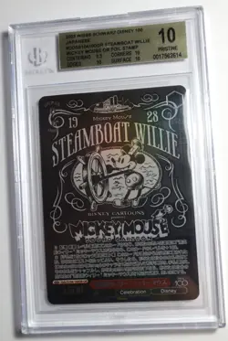 BGS 10 Steamboat Willie Mickey Mouse DdS S104-100 OR Weiss Schwarz Disney 100 - Image 2