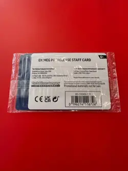 Pokemon Mega Evolution Staff Promos Set of 4 Sealed Pack Free UK Postage - Image 5