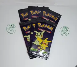 2023 New Trick or Trade Halloween Pokemon TCG Booster Bundle 6 Packs Unopened - Image 1