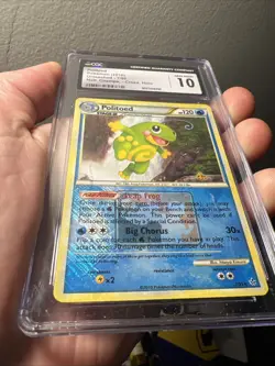 CGC 10 Politoed Unleashed Crosshatch Holo 7/95 National Championships Pokemon - Image 3