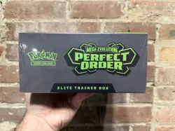 Pokemon TCG Mega Evolution Perfect Order Elite Trainer Box ETB Factory Sealed - Image 3