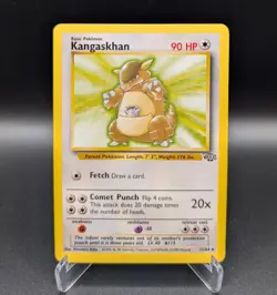 Kangaskhan - 21/64 Jungle Rare - LP - Pokemon TCG WOTC Vintage - Image 1