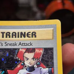 Pokemon Rocket's Sneak Attack Holo Rare Team Rocket 16/82 Wizards 2000 Trainer - Image 3