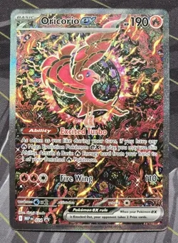 2025 Pokemon MEP Black Star Promos Oricorio ex #024 NM-M - Image 1