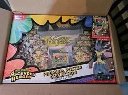Pokemon TCG Mega Lucario Premium Poster Collection Ascended Heroes - Image 1