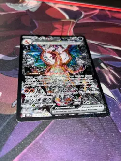 Pokemon TCG Charizard EX Holo Obsidian Flames Full Art 223/197 SIR NM / LP - Image 2