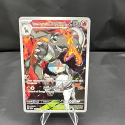 Pokemon tcg Team Rocket's Houndoom Sv10 Destined Rivals IR Holo 191/182 - Image 1