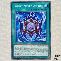 Gishki Nekromirror - PHHY-EN066 - Common 1st Edition Yugioh - Image 1
