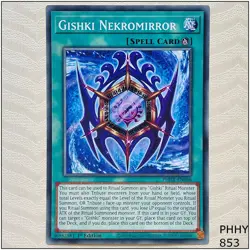 Gishki Nekromirror - PHHY-EN066 - Common 1st Edition Yugioh - Image 1
