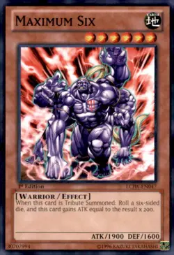 Legendary Collection 4: Joey's World #LCJW-EN047 Maximum Six - Image 1