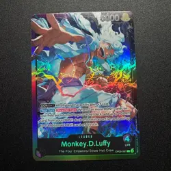 Monkey.D.Luffy OP09-061 ST26 Leader - One Piece TCG - English Card Near-Mint - Image 1