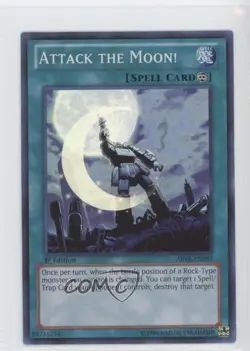 SR - Attack the Moon! 1st Ed. YuGiOh Abyss Rising #ABYR-EN089 - Image 1