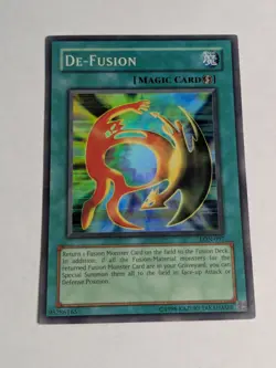 Yugioh De-Fusion LON-097 Super Rare Unlimited NM - Image 1