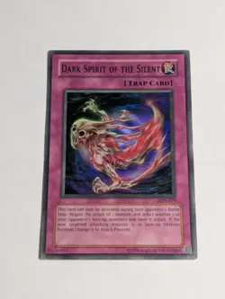 Yugioh Dark Spirit of the Silent LON-079 Super Rare Unlimited NM - Image 1